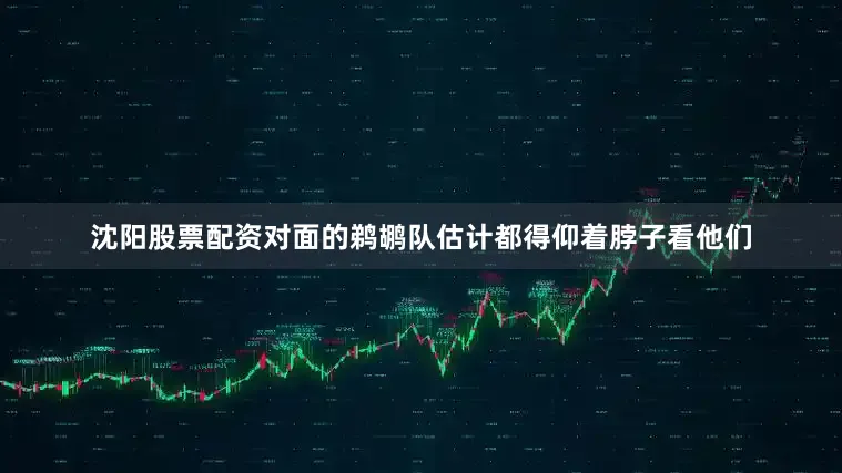 沈阳股票配资对面的鹈鹕队估计都得仰着脖子看他们